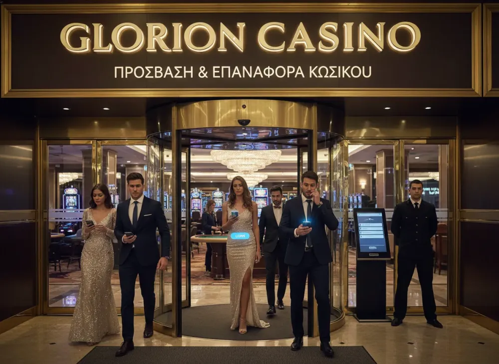 Glorion Casino login – πρόσβαση και επαναφορά κωδικού